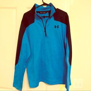 Under Armour Cold Gear 1/4 Zip - Men’s Blue